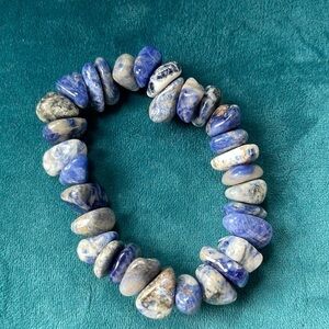 Sodalite—Gemstone bracelet—Genuine Natural Stone—outstanding value
